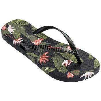 Ipanema Love Tropical Flip Flops Dam Svarta Sverige SI2831657